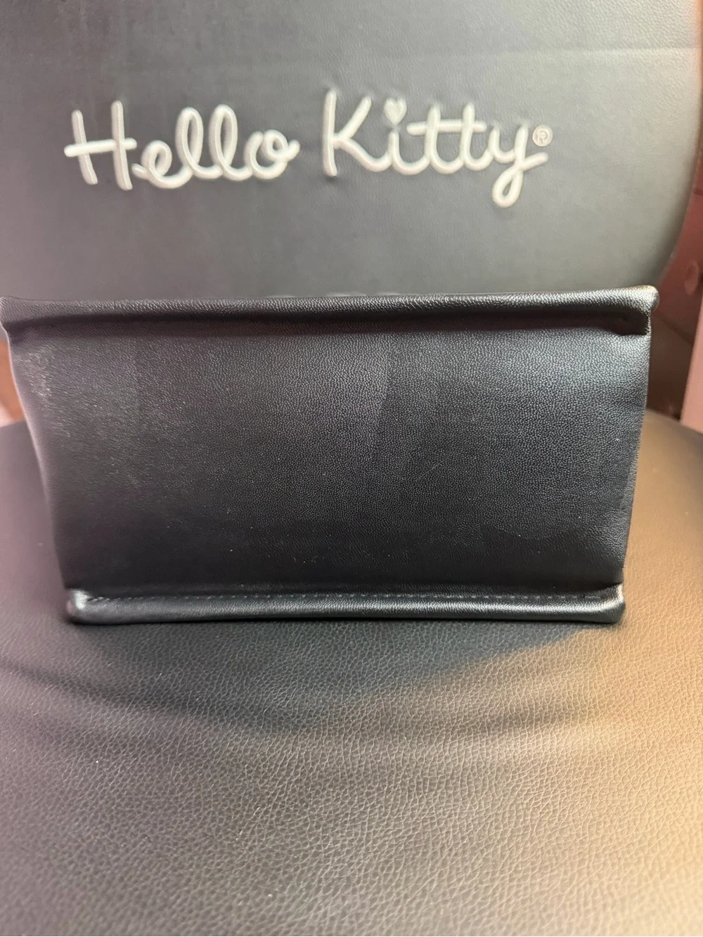 Steve Madden Black Quilted Satchel with Gold Hardware